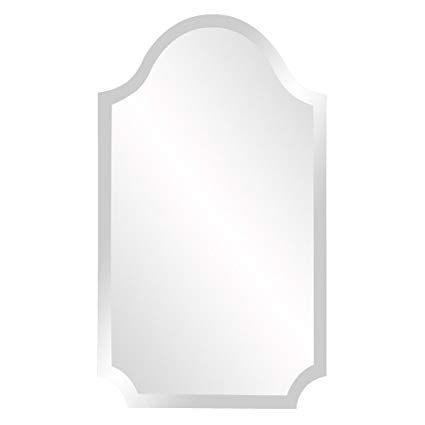 Howard Elliot, Wall Mirror, Ready to Hang, Arched Design, 16 x 27, 36lbs