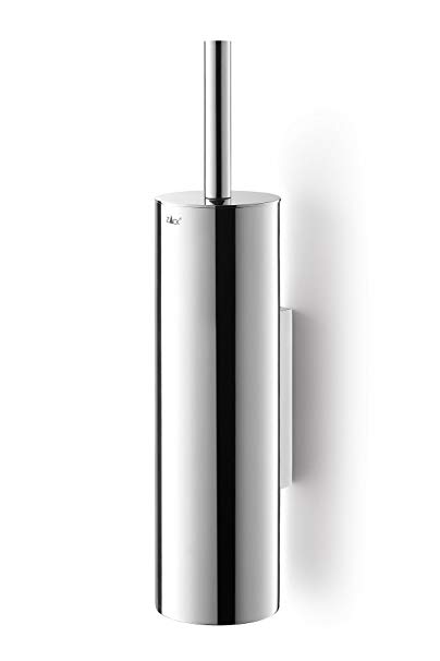 Zack 40068 Wall Mounted Tubo Toilet-Brush, Mirror Polished Finish, 15.74 by 3.54-Inch