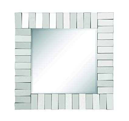 Coaster Home Furnishings 901806 Mirror, Silver, 31.5 X 31.5 -Inches