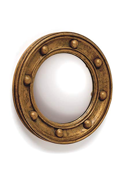 Go Home 11648 British Isle Collection Titanic Mirror, Antiqued Gold Finish
