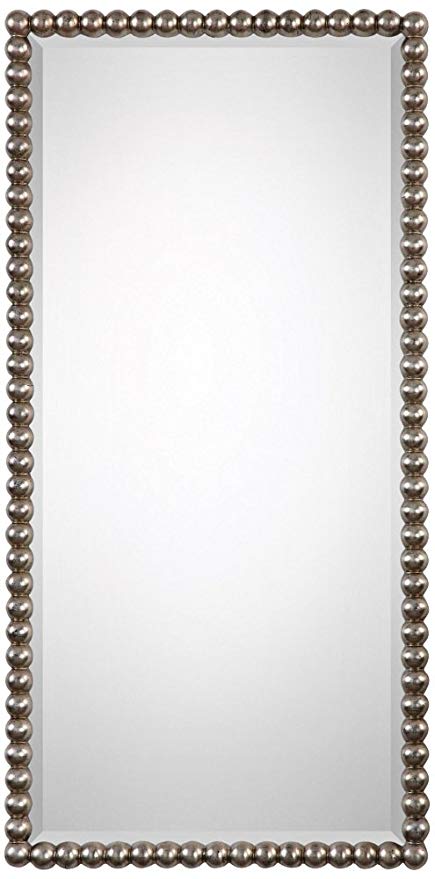 Uttermost Serna Antiqued Silver Wall Mirror