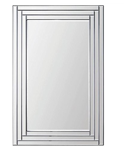 Ren-Wil MT1290 Edessa Wall Mount Mirror by Kelly Stevenson and Jonathan Wilner, 36 by 24-Inch