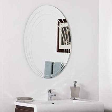 Hanna Modern Bathroom Mirror - 23.6W x 31.5H in.