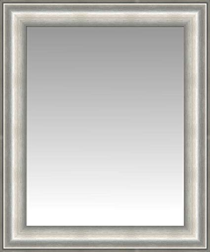 Silver Slope FrontWall Mirror, Size 24.5 X 28.5