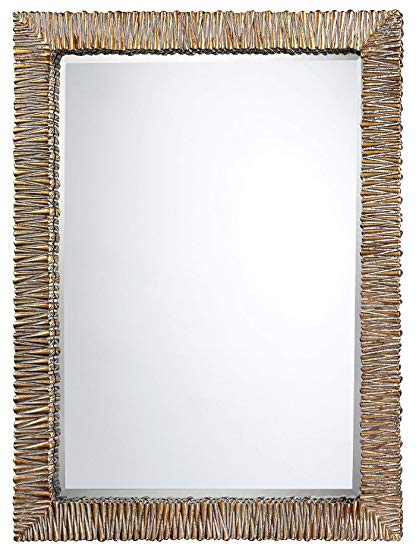 Sterling DM2024 Gascoine Polyurethane Mirror, 32-Inch, Kostin Bronze